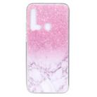 Stylish and Beautiful Pattern TPU Drop Protection Cover for Huawei P20 Lite 2019(Marble) - 1