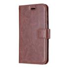 Crazy Horse Texture Horizontal Flip Leather Case with Holder & Card Slots & Wallet & Photo Frame for Huawei Y5 2019(brown) - 1
