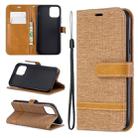 For iPhone 11 Pro Colored Drawing Pattern Horizontal Flip Leather Case, with Holder & Card Slots & Wallet(Brown) - 1