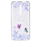Stylish and Beautiful Pattern TPU Drop Protection Cover for Xiaomi Redmi K20 / K20 PRO(Flower butterfly) - 1