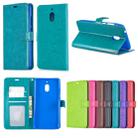 Crazy Horse Texture Horizontal Flip Leather Case with Holder & Card Slots & Wallet & Photo Frame For Nokia 2.1(Blue) - 1