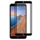 2 PCS ENKAY Hat-prince Full Glue 0.26mm 9H 2.5D Tempered Glass Full Coverage Film for Redmi 7A - 1