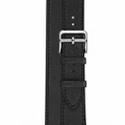For Apple Watch 3 / 2 / 1 Generation 38mm Universal Leather Double-loop Watch Band(red) - 2