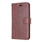 For iPhone 11 Pro Crazy Horse Texture Horizontal Flip Leather Case with Holder & Card Slots & Wallet & Photo Frame (brown) - 1