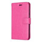 For iPhone 11 Pro Crazy Horse Texture Horizontal Flip Leather Case with Holder & Card Slots & Wallet & Photo Frame (rose) - 1