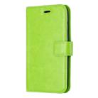 For iPhone 11 Pro Crazy Horse Texture Horizontal Flip Leather Case with Holder & Card Slots & Wallet & Photo Frame (green) - 1