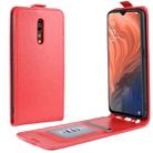 Crazy Horse Vertical Flip Leather Protective Case for OPPO RENO Z(red) - 1