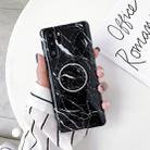 Glossy Marble Folding Bracket Anti-drop TPU Case for Huawei P30 Pro(Z30) - 1
