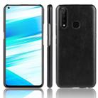 Shockproof Litchi Texture PC + PU Case for Vivo Z5x(Black) - 1