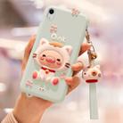 Lovely Pig Full Package Anti Falling Silicone Sleeve for iPhone XR(Pink) - 4