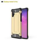 Magic Armor TPU + PC Combination Case for Galaxy Note10+(Gold) - 1