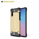 Magic Armor TPU + PC Combination Case for Galaxy Note10(Gold) - 1