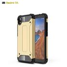 Magic Armor TPU + PC Combination Case for Xiamo Redmi 7A(Gold) - 1