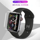 UV Liquid Curved Full Screen Tempered Glass for  Apple Watch Series 38mm - 1