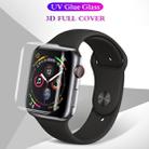 UV Liquid Curved Full Glue Full Screen Tempered Glass for Apple Watch Series 42mm - 1