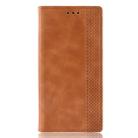 Magnetic Buckle Retro Crazy Horse Texture Horizontal Flip Leather Case for Google Pixel 4 , with Holder & Card Slots & Photo Frame(Brown) - 2