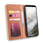 Magnetic Buckle Retro Crazy Horse Texture Horizontal Flip Leather Case for Google Pixel 4 , with Holder & Card Slots & Photo Frame(Brown) - 6