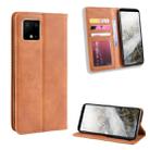 Magnetic Buckle Retro Crazy Horse Texture Horizontal Flip Leather Case for Google Pixel 4 , with Holder & Card Slots & Photo Frame(Brown) - 11
