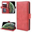 For iPhone 11 Pro Wallet Stand Leather Cell Phone Case，with Wallet & Holder & Card Slots(Red) - 1