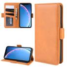 For iPhone 11 Dual-side Magnetic Buckle Horizontal Flip Leather Case , with Holder & Card Slots & Wallet & Photo Frame(Yellow) - 1