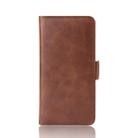 For iPhone 11 Pro Max Dual-side Magnetic Buckle Horizontal Flip Leather Case, with Holder & Card Slots & Wallet & Photo Frame(Brown) - 5