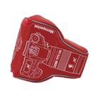 Waterproof Camera Bag Case Cover for Canon EOS M100 / M50 / M10 / M6 / M5 / M3(Red) - 2
