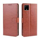 Retro Crazy Horse Texture Horizontal Flip Leather Case for Google Pixel 4XL, with Holder & Card Slots & Photo Frame(Brown) - 1