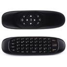 C120 2.4G Mini Keyboard Wireless Remote Mouse with 3-Gyro & 3-Gravity Sensor for PC / HTPC / IPTV / Smart TV and Android TV Box etc(Black) - 1