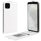 Crazy Horse Vertical Flip Leather Protective Case for Google Pixel 4 XL(white) - 1