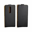 Business Style Vertical Flip TPU Leather Case  with Card Slot For Alcatel 3(2019)(black) - 2