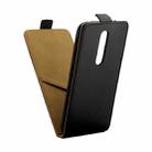 Business Style Vertical Flip TPU Leather Case  with Card Slot For Alcatel 3(2019)(black) - 6