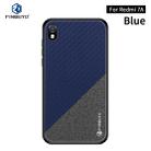 PINWUYO Honors Series Shockproof PC + TPU Protective Case for Xiaomi RedMi 7A(Blue) - 1