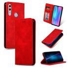 Retro Skin Feel Business Magnetic Horizontal Flip Leather Case for Huawei Honor 10 Lite / Honor 20 Lite / Honor 10i / Honor 20i(Red) - 1