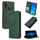 Retro Skin Feel Business Magnetic Horizontal Flip Leather Case for Huawei P Smart 2019 & P Smart Plus 2019(Army Green) - 1