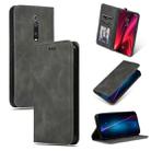 Retro Skin Feel Business Magnetic Horizontal Flip Leather Case for Xiaomi Mi 9T  / Mi 9T Pro / Redmi K20  /  K20 Pro(Dark Gray) - 1