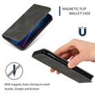 For iPhone 11 Pro Max Retro Skin Feel Business Magnetic Horizontal Flip Leather Case (Dark Gray) - 4