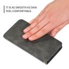 For iPhone 11 Pro Max Retro Skin Feel Business Magnetic Horizontal Flip Leather Case (Dark Gray) - 8