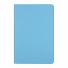 Voltage Plain Elastic Leather + TPU PAD Bracket Protective Leather Case For Huawei MediaPad M6 10.8(Light Blue) - 1