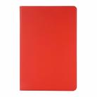 Voltage Plain Elastic Leather + TPU PAD Bracket Protective Leather Case For Huawei MediaPad M6 10.8(Red) - 1