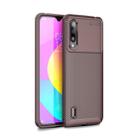 Beetle Series Carbon Fiber Texture Shockproof TPU Case for  Xiapmi Mi CC9(Brown) - 1