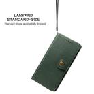 Retro Solid Color Leather Buckle Mobile Phone Protection Leather Case with Photo Frame & Card Slot & Wallet & Bracket Function for Galaxy A20 / A30(Green) - 6