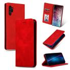 Retro Skin Feel Business Magnetic Horizontal Flip Leather Case for Galaxy Note 10 Pro(Red) - 1