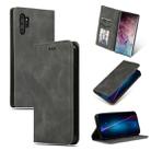 Retro Skin Feel Business Magnetic Horizontal Flip Leather Case for Galaxy Note 10 Pro(Dark Gray) - 1