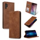 Retro Skin Feel Business Magnetic Horizontal Flip Leather Case for Galaxy Note 10 Pro(Brown) - 1