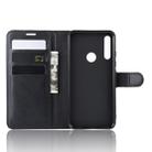 Litchi Texture Horizontal Flip Leather Case for Umidigi A5 Pro, with Wallet & Holder & Card Slots(black) - 8