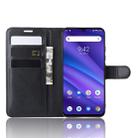 Litchi Texture Horizontal Flip Leather Case for Umidigi A5 Pro, with Wallet & Holder & Card Slots(black) - 9