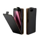 Business Style Vertical Flip TPU Leather Case  with Card Slot For Sony Xperia XZ4 Compact / XZ4C(black) - 1