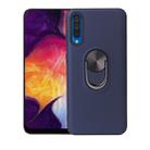 360 Rotary Multifunctional Stent PC+TPU Case for Huawei P30 ,with Magnetic Invisible Holder(Navy Blue) - 1