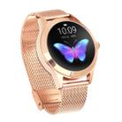 KW10 1.04 inch TFT Color Screen Smart Watch IP68 Waterproof,Metal Watchband,Support Call Reminder /Heart Rate Monitoring/Sedentary reminder/Sleep Monitoring/Predict Menstrual Cycle Intelligently(Gold) - 1