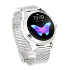KW10 1.04 inch TFT Color Screen Smart Watch IP68 Waterproof,Metal Watchband,Support Call Reminder /Heart Rate Monitoring/Sedentary reminder/Sleep Monitoring/Predict Menstrual Cycle Intelligently(Silver) - 1